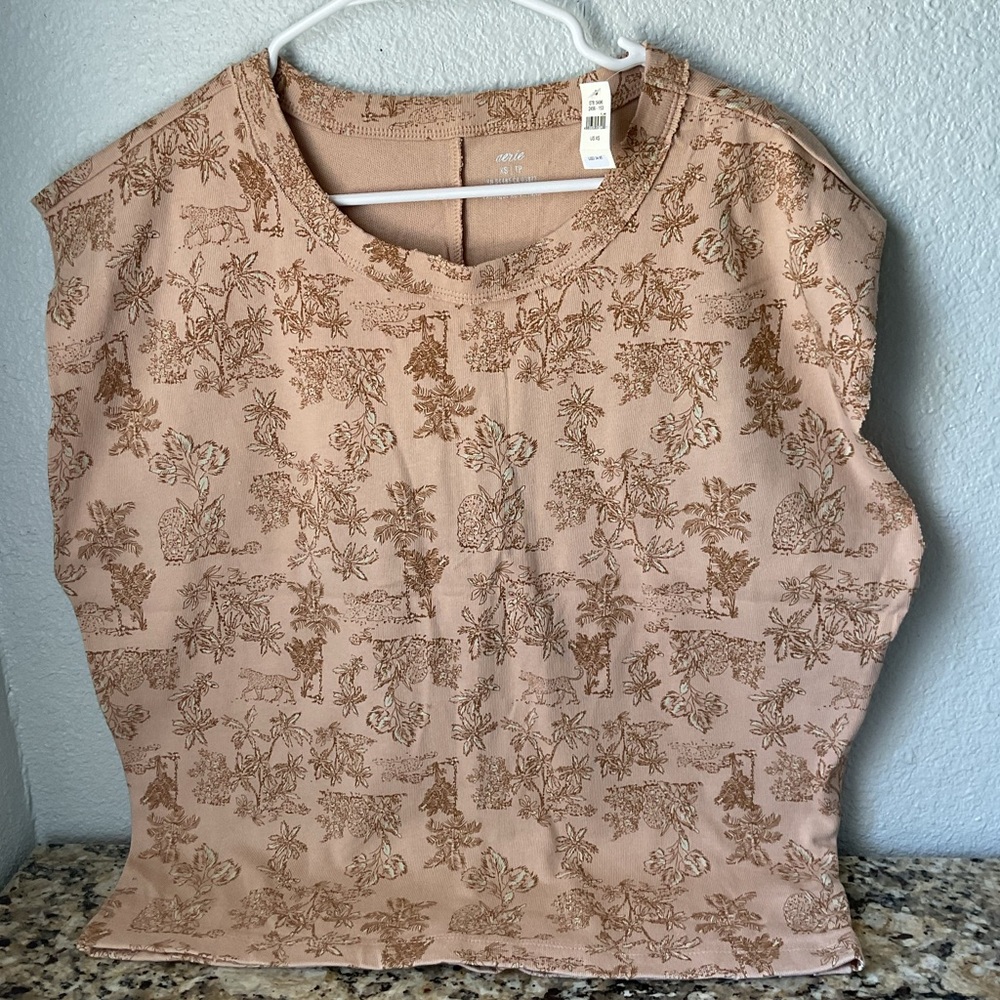 🎁Aerie Oversized Sleeveless Shirt NWT